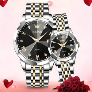 Olevs Couple Watches – His & Hers