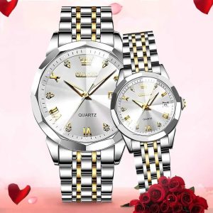 Olevs Couple Watches – His & Hers
